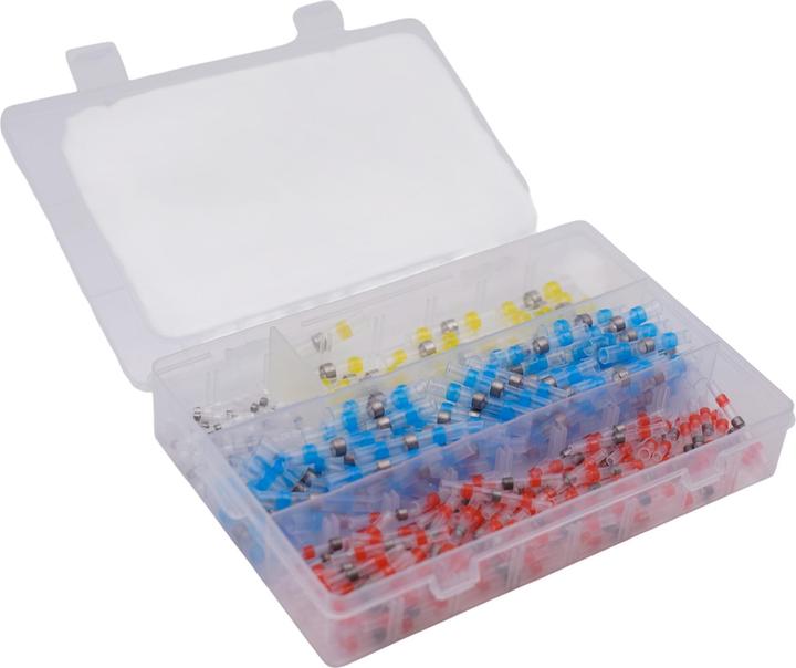 Purecrea Schrumpfschlauch Lötverbinder Set 0.25-6mm2 250 Stück (250x)