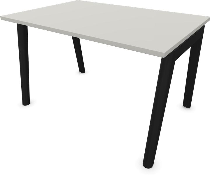 Esche gebeizt schwarz, Perlgrau