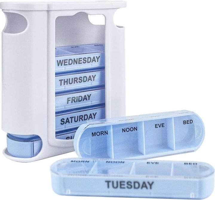 Image du produit JTI Boîte à pilules, hebdomadaire - Violet