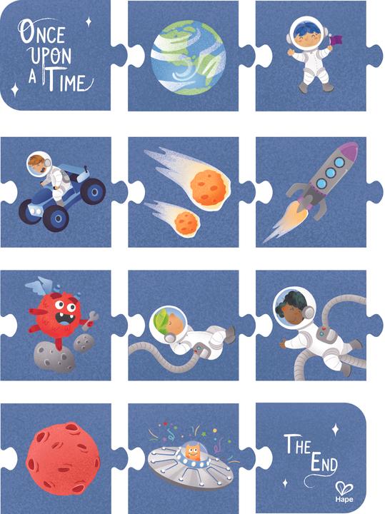 Produktbild Hape Intergalactic Puzzle