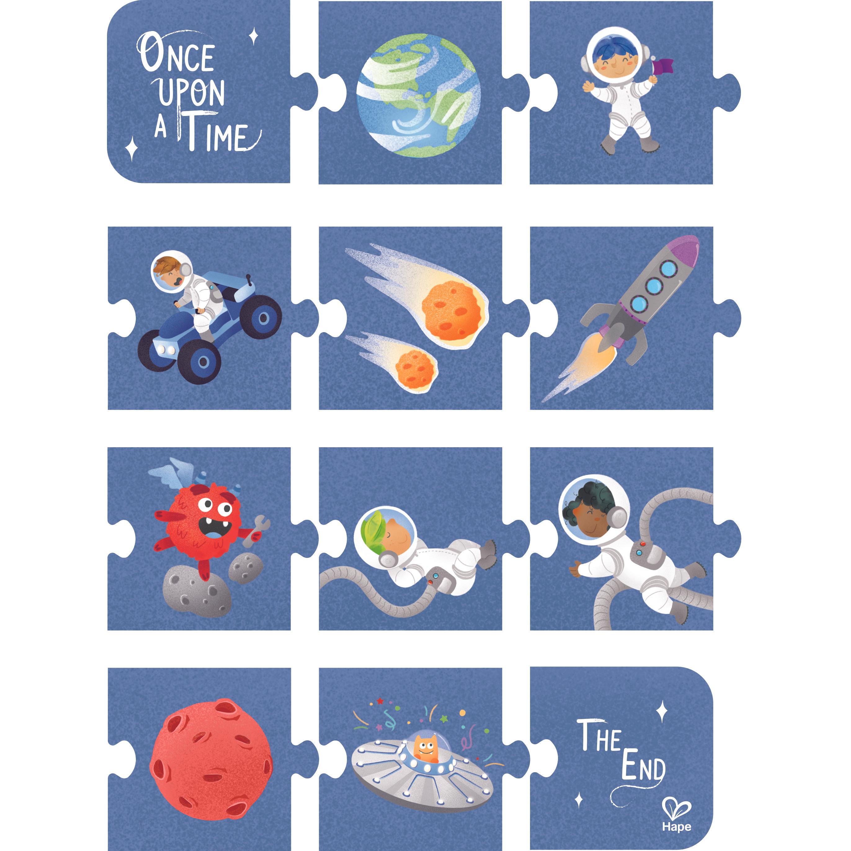 Thumbnail - Hape Intergalactic Puzzle (122 Teile)