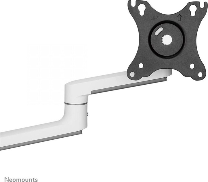 Actual product image Neomounts Table mount dual 100x100 -8kg 17-27"/h?v/incline/pivot/clamp/white? (Table, 27.01")