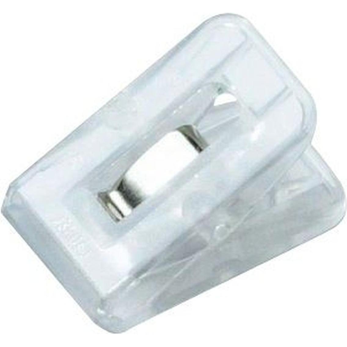 Laurel, Büroklammer, Briefklemmer Multi Clip Signal 1 25x43mm VE=2 Stück kristall (2 x)