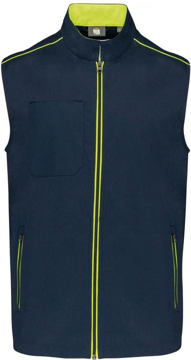 Fluorescent Yellow, Navy