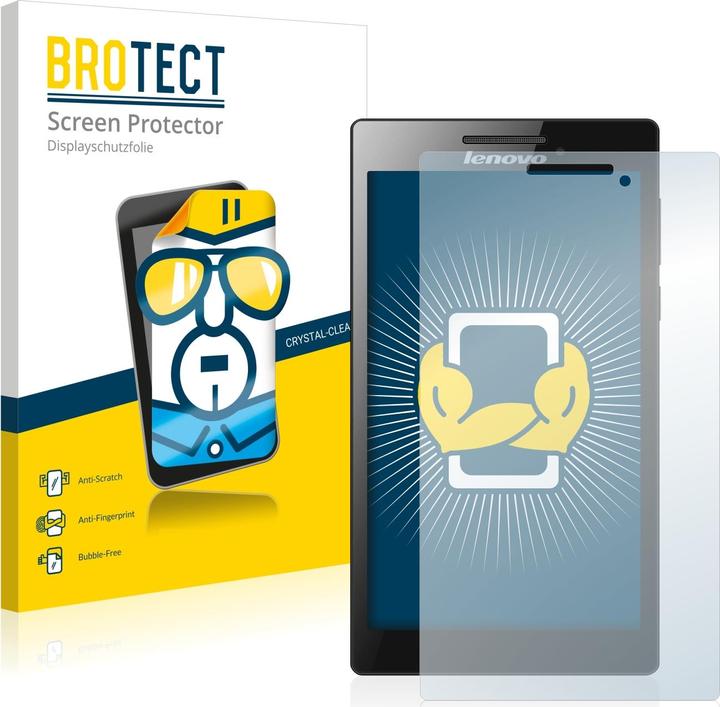 Productafbeelding BROTECT Schutzfolie Displayschutz Displayschutzfolie Folie Klar Transparent (2 Stuk, Tab 2 A7-10)