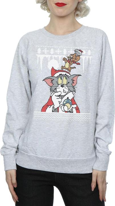 Produktbild Tom & Jerry Christmas Fair Isle Sweatshirt (M)