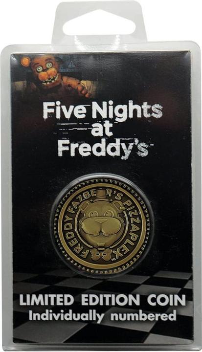 Actual product image Fanattik Five Nights at Freddy's Sammelmünze One Faz Token Limited Edition