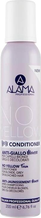Alama Professional No Yellow WOW Conditioner Antigiallo in mousse 200ml (200 ml)