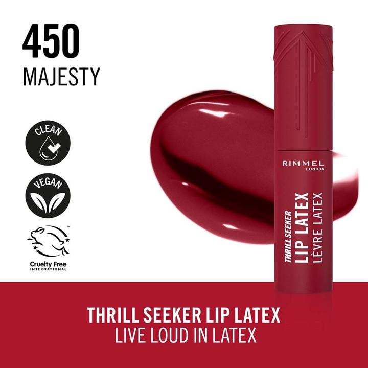 Produktbild Rimmel London Thrill Seeker Lip Latex (450 Majesty)