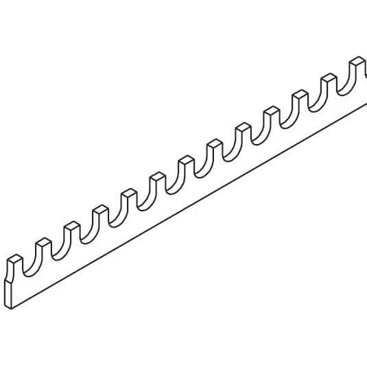 Thumbnail - Pollmann Phasenschiene 1ph 8,9mm 210mm 12qmm 65A Gabel, Elektronikzubehör + Gehäuse