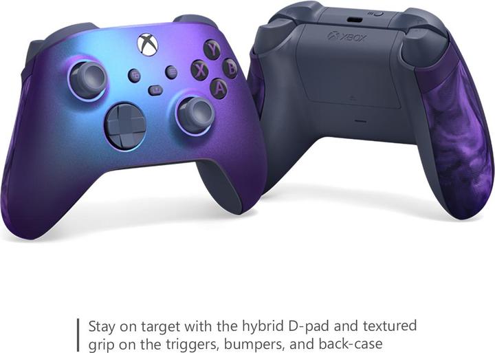 Actual product image Microsoft Xbox Wireless Controller - Stellar Shift (Special Edition) (PC, Xbox Series X, Xbox One X, Xbox One S, Xbox Series S)