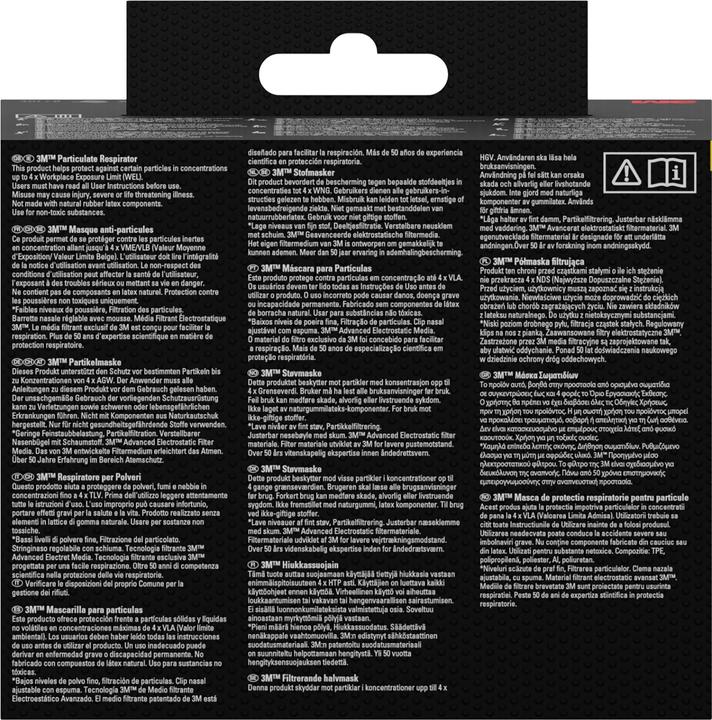 Produktbild 3M Maske für Farbspritzarbeiten (A2, A2P3, 1 x)