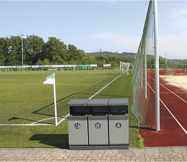 Produktbild kaiserkraft Aussen-Wertstoffsammelstation (75 l)