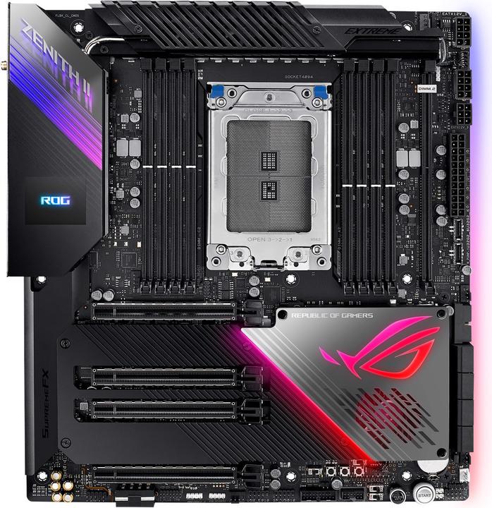 Actual product image ASUS ROG Zenith II Extreme (TRX4, E-ATX)
