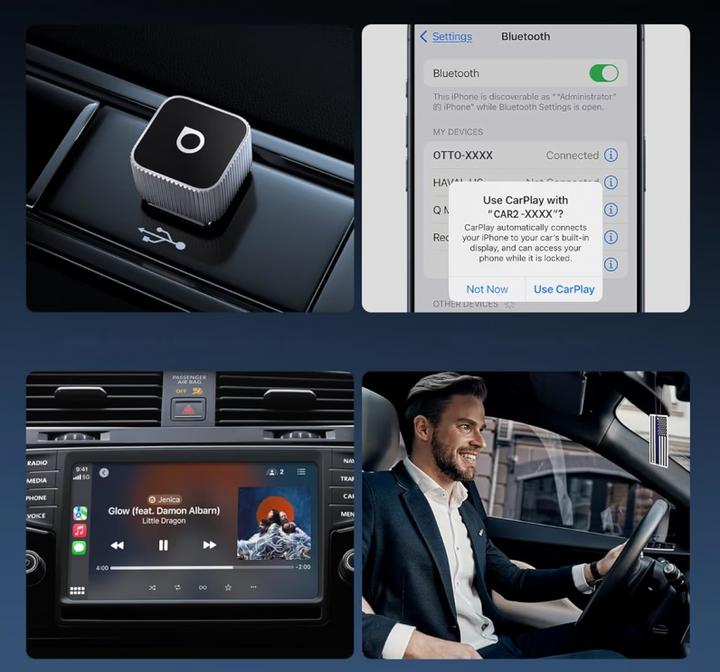 Produktbild Ottocast Wireless Carplay&Android CP88-T2 Mini