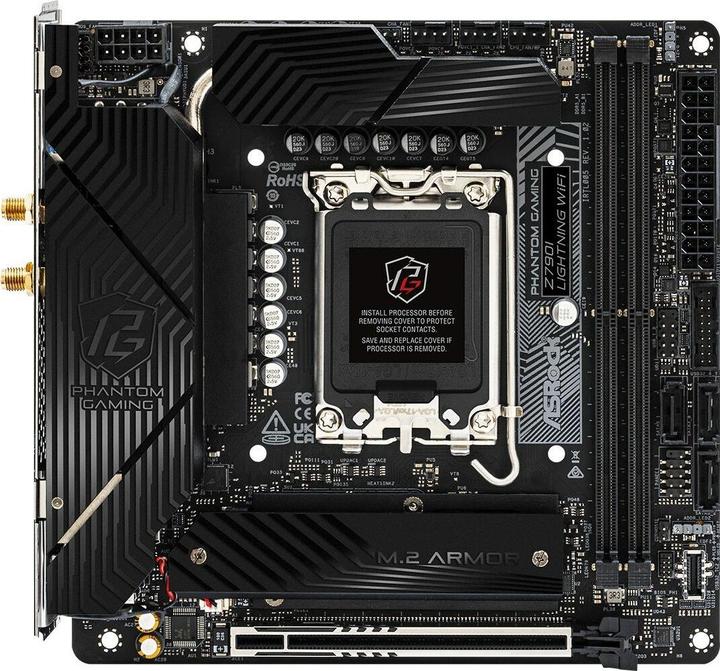 AsRock Z790I Lightning WiFi (LGA 1700, Intel Z790, Mini-ITX)