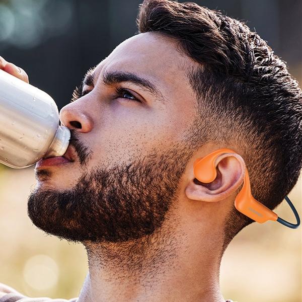 Actual product image Awei słuchawki przewodnictwo kostne A899BL czarny/black (NC, 7 h, Wireless)