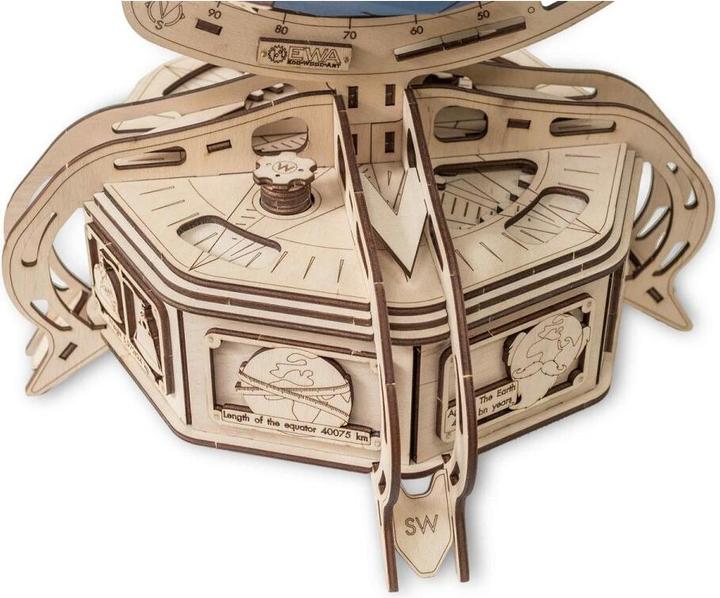 Produktbild Eco Wood Art Globus - 3D Holzbausatz