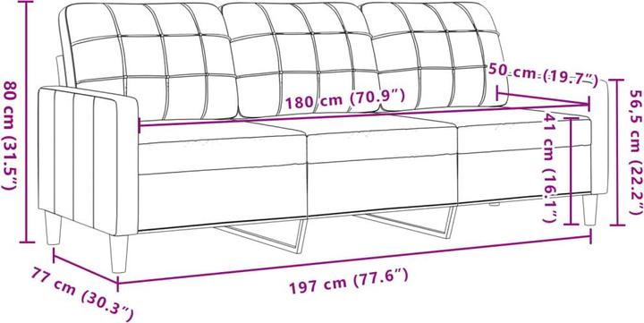 Actual product image vidaXL Laja (Upholstery set)
