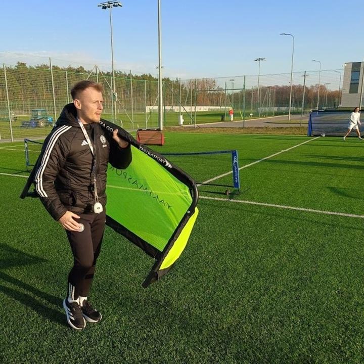 Actual product image Yakimasport Siatka do bramki GIZA 1,2m x 0,8m | 120x80cm- różne kolory Czerwony