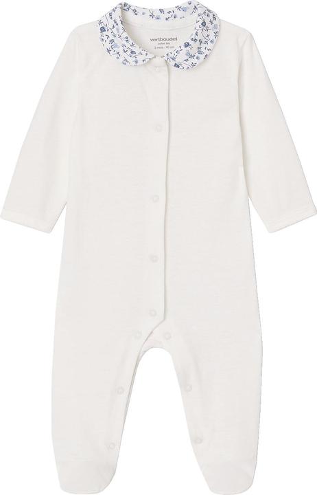 Produktbild Vertbaudet Bio-Kollektion: 2er-Pack Baby Strampler mit Blumen (62)