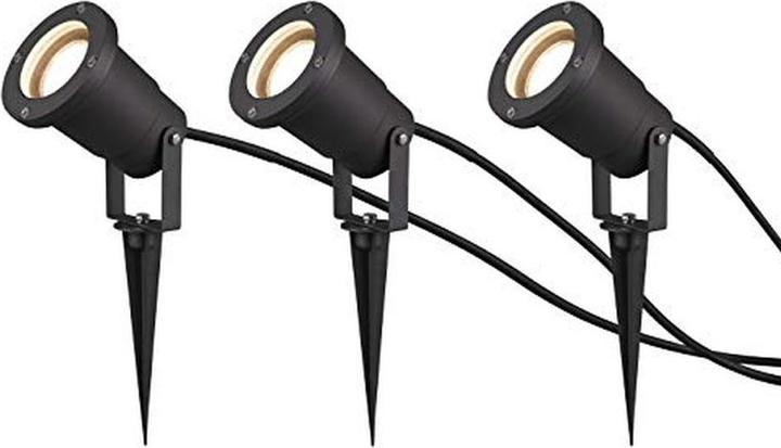 Produktbild Trio 800260342 LED Erdspiessst.3er Set 3xGU10 (GU10, IP65)