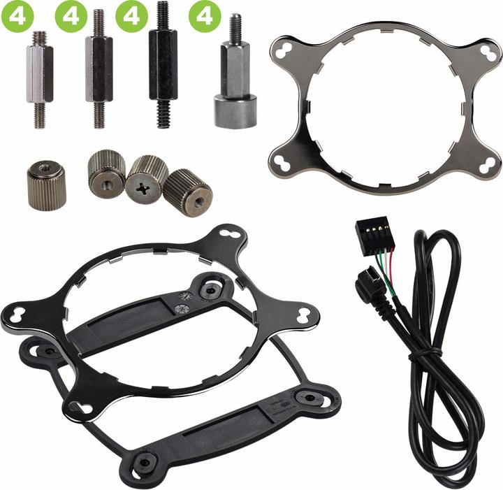 Produktbild EVGA CLC 360 Liquid Water CPU Cooler RGB LED Cooling