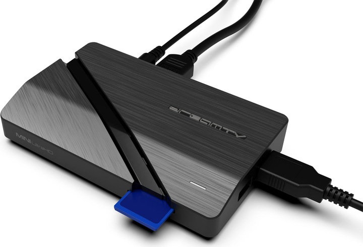 Actual product image Dreambox DreamTV Mini Ultra HD IP Box (16 GB, Hard drive)