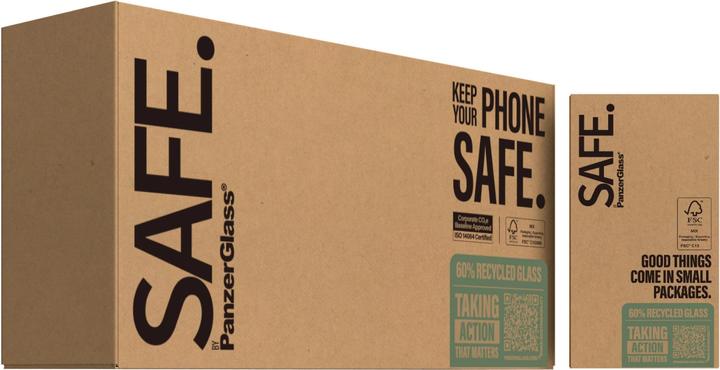 Actual product image PanzerGlass SAFE. by ® Screen Protector Samsung Galaxy A16 | A16 5G | Ultra-Wide Fit (1 Piece, Samsung Galaxy A16, Samsung Galaxy A16 5G)