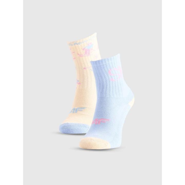 Produktbild 4F Mädchen-Freizeit-Knöchelsocken (2er Pack, 38 - 40)