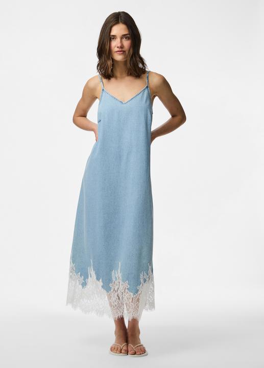 Actual product image Pieces PCFENI SPITZEN JEANS Maxikleid (L)