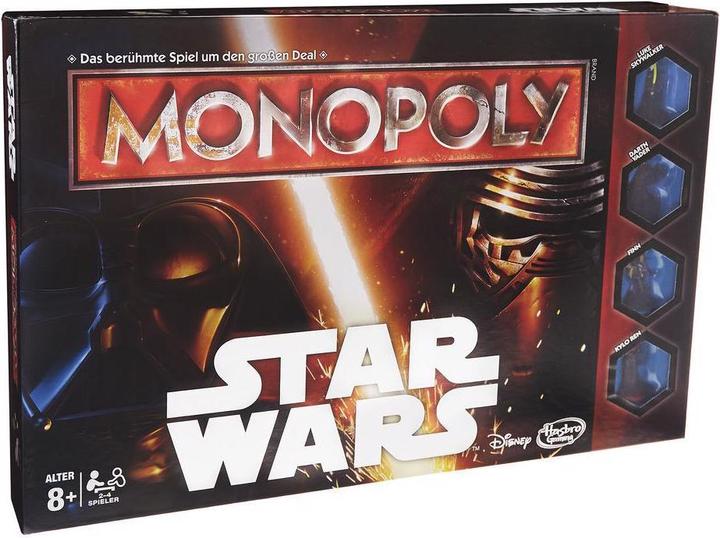 Produktbild Hasbro Monopoly Star Wars (Deutsch, Englisch, 2 - 4 Spieler)