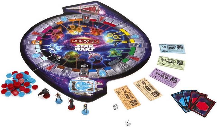 Produktbild Hasbro Monopoly Star Wars (Deutsch, Englisch, 2 - 4 Spieler)