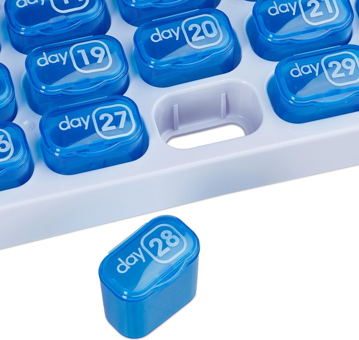 Actual product image Relaxdays 2x tablet box