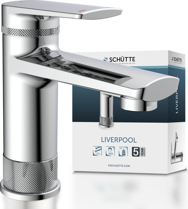 Productafbeelding Schütte LIVERPOOL wastafelkraan