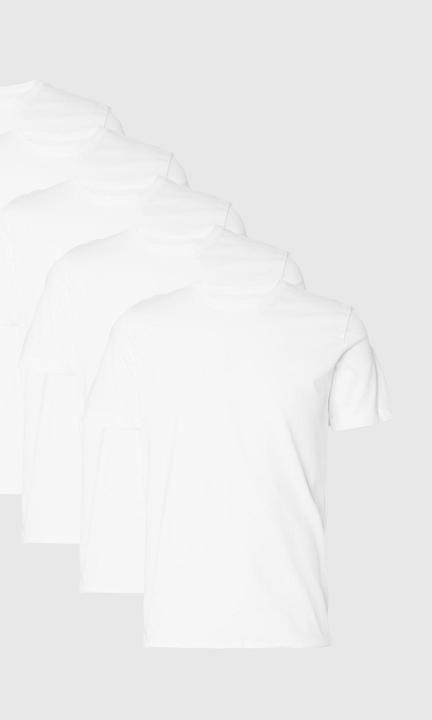 Produktbild Selected Homme Slhcormac Ss O-Neck Tee 5 Pack Noos (XXL)