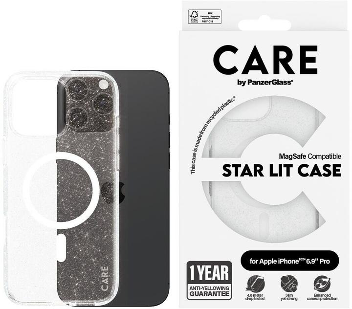 Image du produit PanzerGlass CARE by PG White MagS iPhone16 6.9 Pro (Apple iPhone 16 Pro Max)