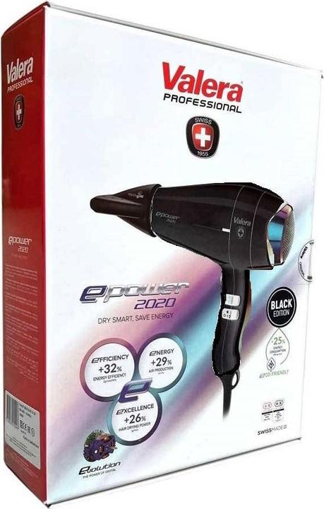 Immagine prodotto Valera Asciugacapelli ePower 2020 eQ RC D BL Nero (1600 W)