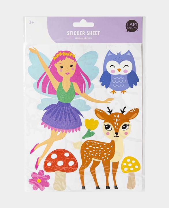 Produktbild I Am Creative Fenster-Sticker Fairy, 20 x 30.5 cm