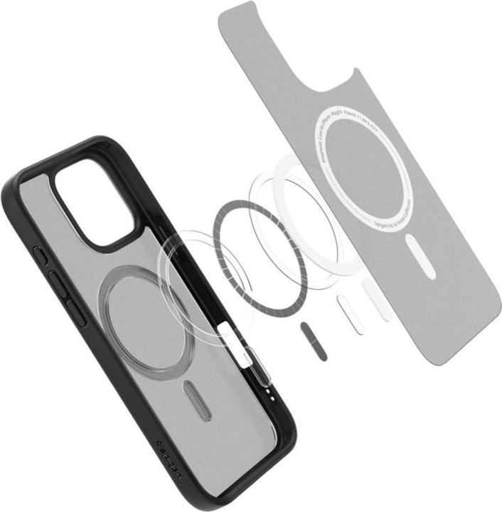 Produktbild Spigen Ultra Hybrid MAG iPhone 16 Pro MagSafe frost black ACS08134 (Apple iPhone 16 Pro)