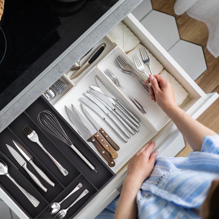 Produktbild Relaxdays Besteckkasten