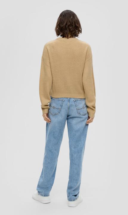 Actual product image S.Oliver Strickpullover Leichter Sommerstrickpullover im Relaxed Fit (L)