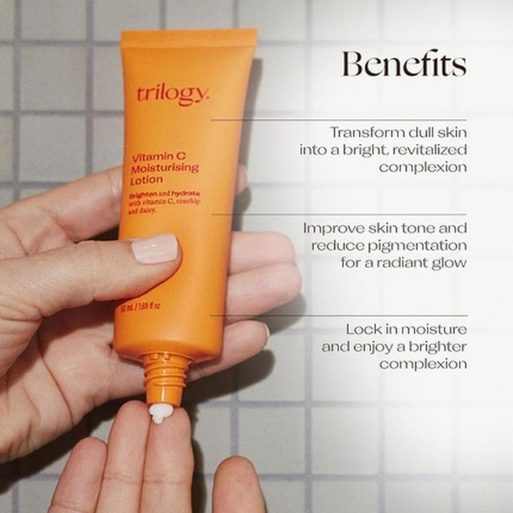 Actual product image Trilogy Vitamin C moisturising lotion 50ml (50 ml, Face toner)
