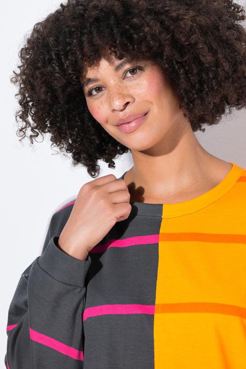 Produktbild Angel of Style Sweatshirt, oversized, Streifenmix (56)