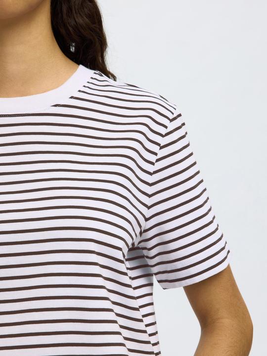 Actual product image Selected Femme Slfessential Ss Striped Boxy Tee Noos (XL)