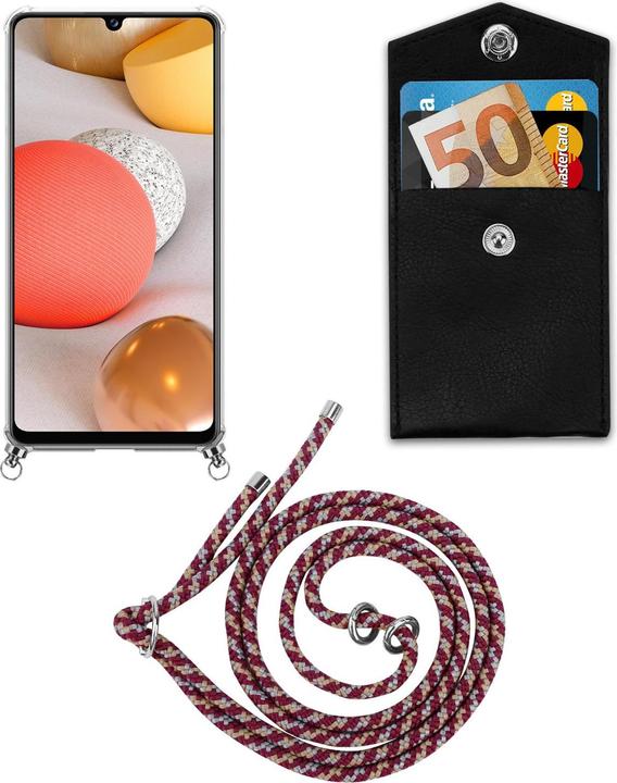 Produktbild Cadorabo TPU Handy Kette SILBER Cover