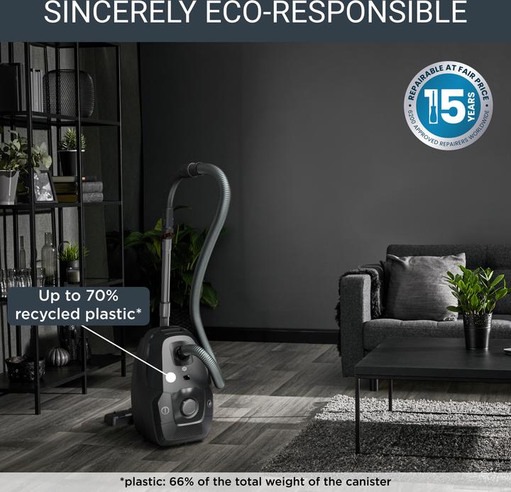 Produktbild OBH Nordica Green Force Max Silence -p??lynimuri, musta