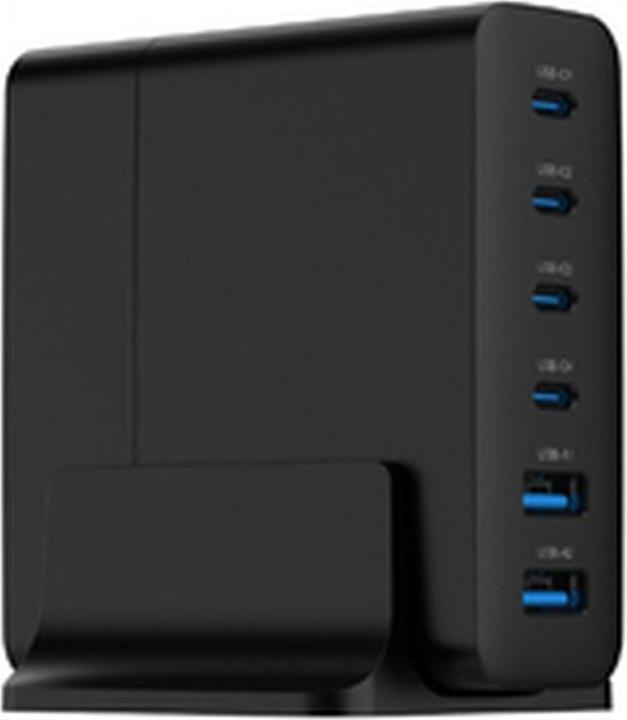 Actual product image Gembird TA-UC-2A4C-PD75-01-BK (75 W, 6 ports)