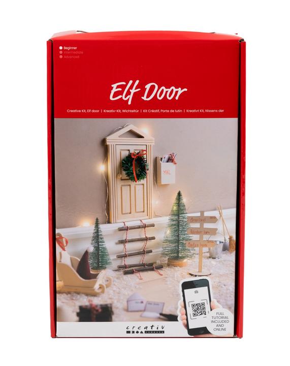 Creativ Company La porta del Babbo Natale Segreto: il Babbo Natale Segreto si trasferisce