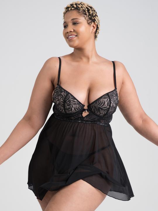 Produktbild Lovehoney Parisienne Charm Lace Babydoll Set (XXS)